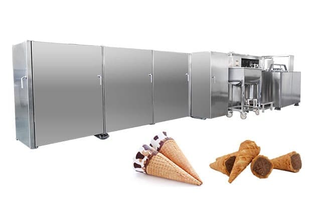 waffle cone maker automatic ice cream cone production line