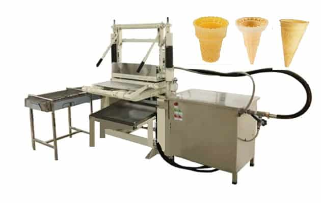 wafer gas ice cream cone machine