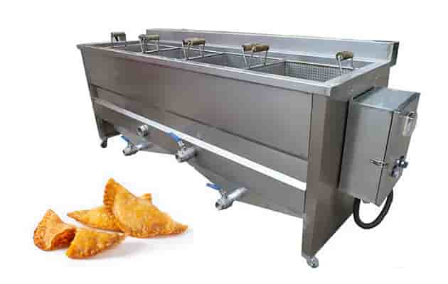 4 basket deep fat fryer machine