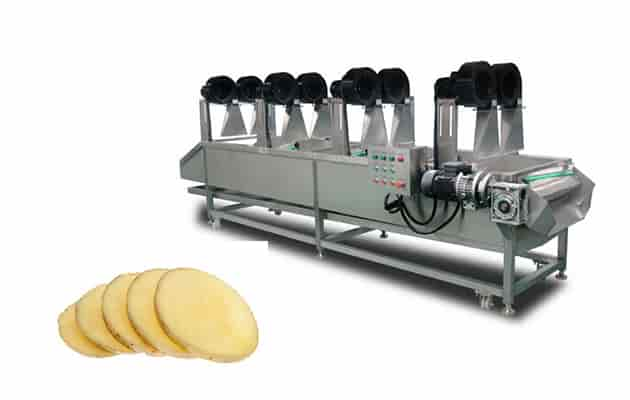 Air drying machine cooling machine Potato Chips Machine