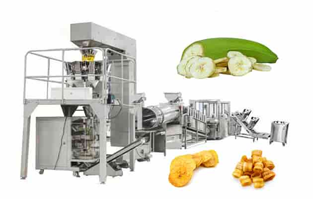 Banana Chips Machine Plantain Chips Machine Automatic Banana Chips Plant