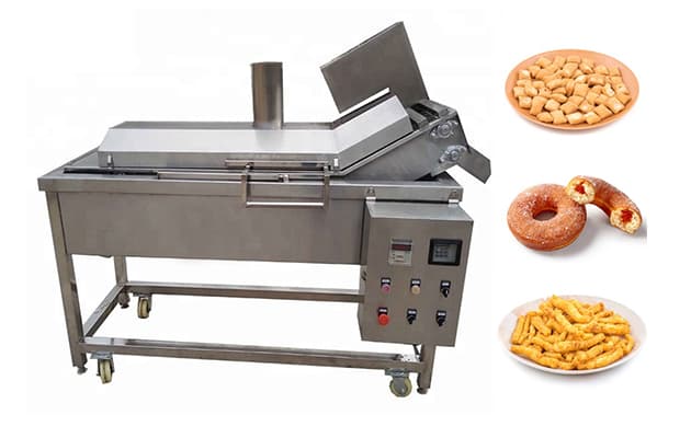 automatic electric fryer donut fryer chinchin fryer Kurkures Frying machine