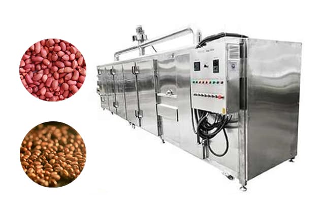 automatic peanut roasting machine