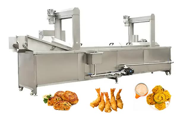 best buy deep fryer Automatic continuous Frying Machine Electric Heating