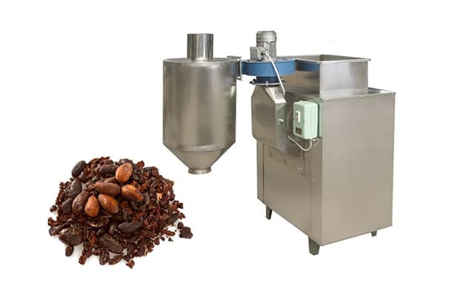 cocoa bean peeling machine