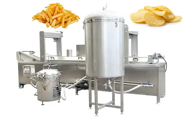 frying frozen fries Potato Chips Fryer potato chip machines