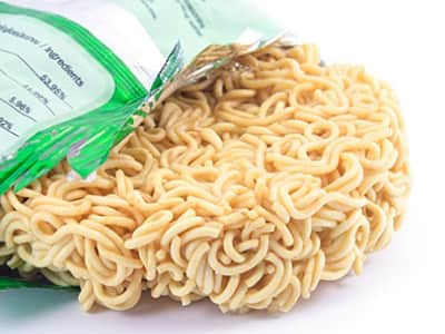 instant noodle package