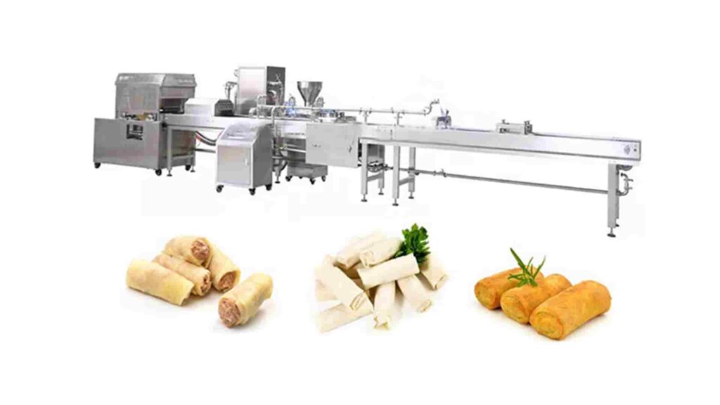 Pastry machine spring roll machine spring roll production line