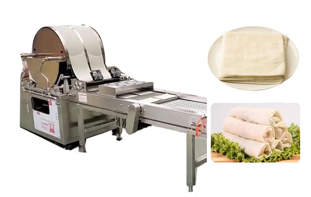 lumpia wrapper maker machine