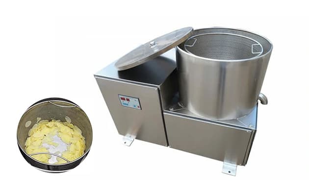 potato chip dewatering machine