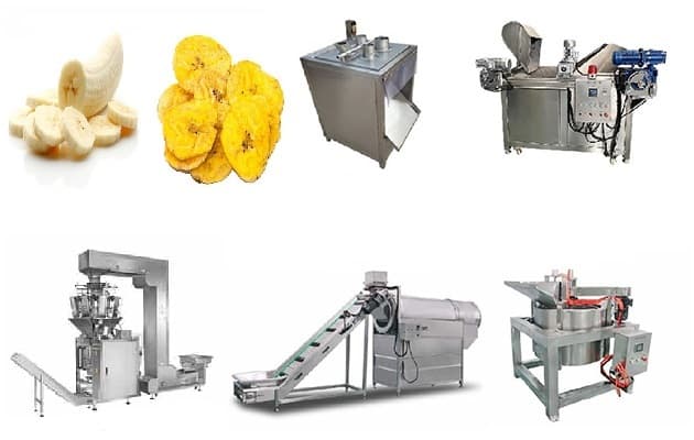 Banana Chips Production Line Automatic Banana Chips Machine