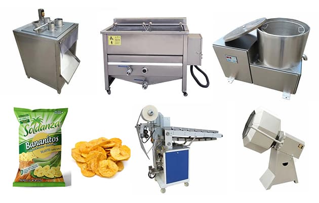 Small Scale Banana Chips Production Line banana chips plant