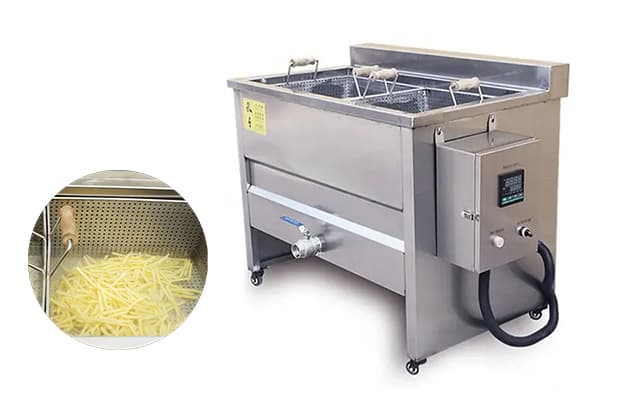 french fries blanching machine small scale french fries production line