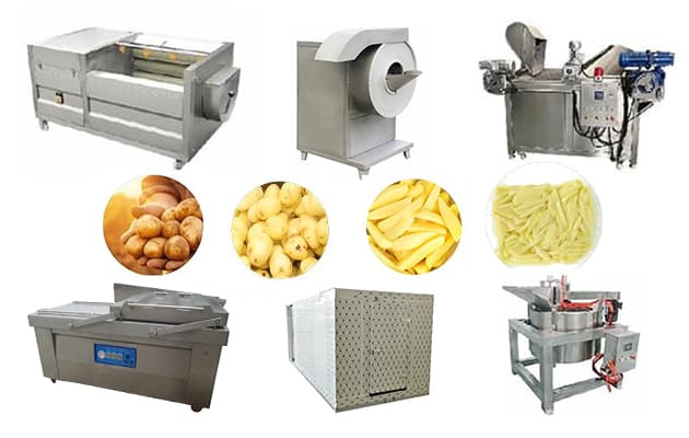 french fries line automatic French Fries Production Line