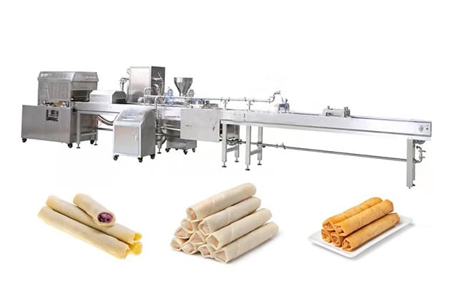 Automatic Spring Roll Machine Lumpia Machine Egg Roll Machine